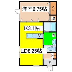 ファミールⅥの物件間取画像